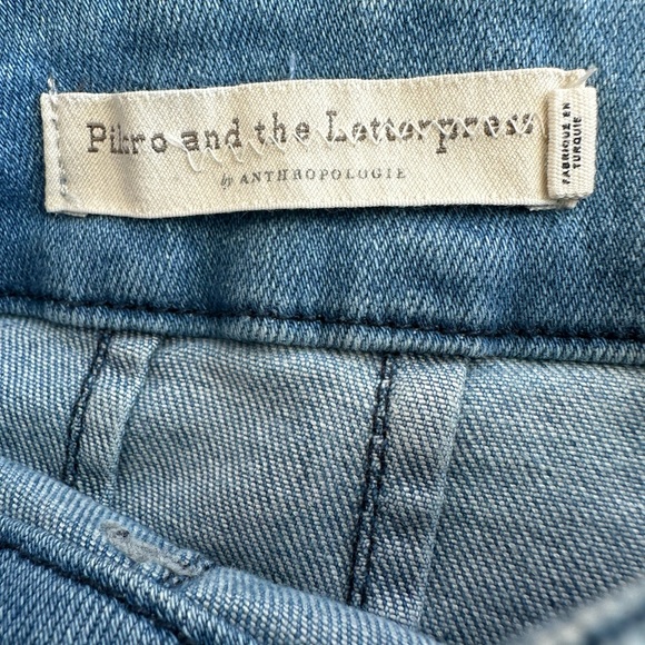 Anthropologie Pilcro & the Letter Press High Waisted Wide Leg Jeans - Picture 12 of 15